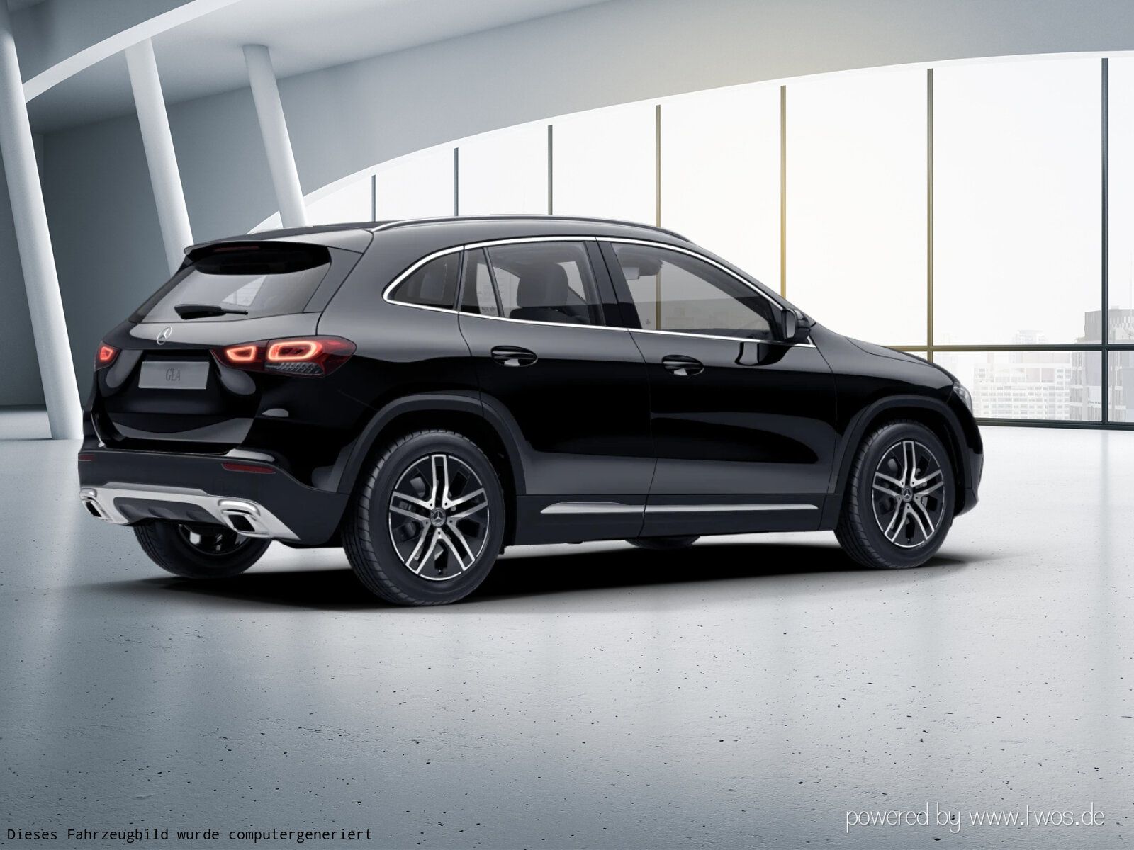 Mercedes-Benz GLA 250 2023 г. Чёрный, пробег 55733 км