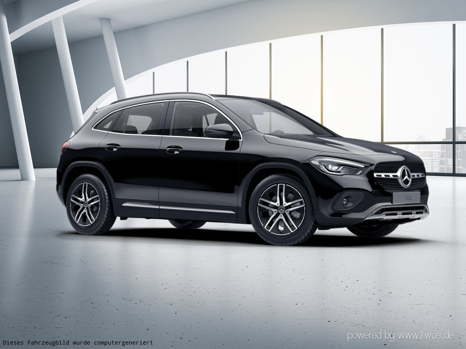 Mercedes-Benz GLA 250 2023 г. Чёрный, пробег 55733 км