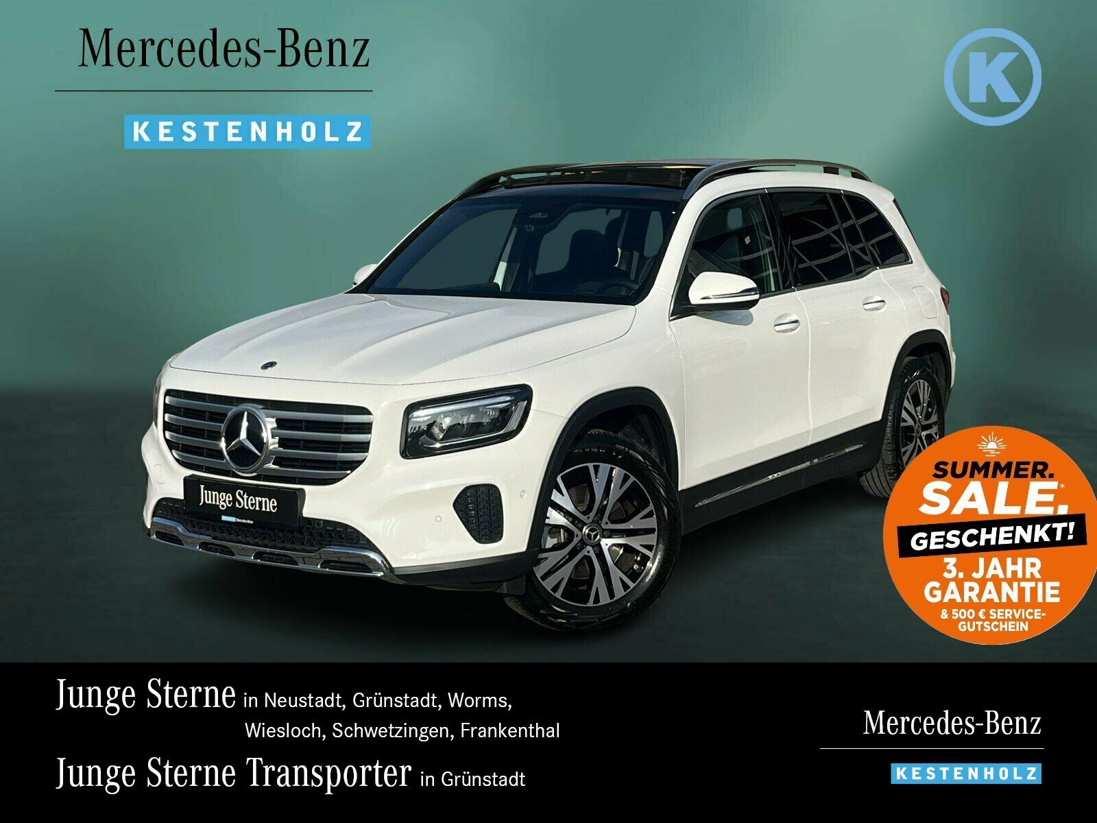 Mercedes-Benz GLB 200 2024 г. Белый, пробег 23971 км