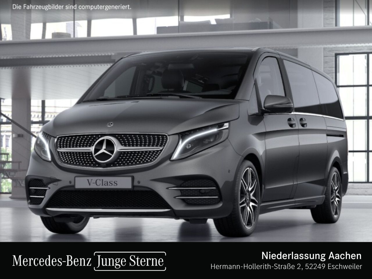 Mercedes-Benz V 250 2022 г. Серый, пробег 25185 км