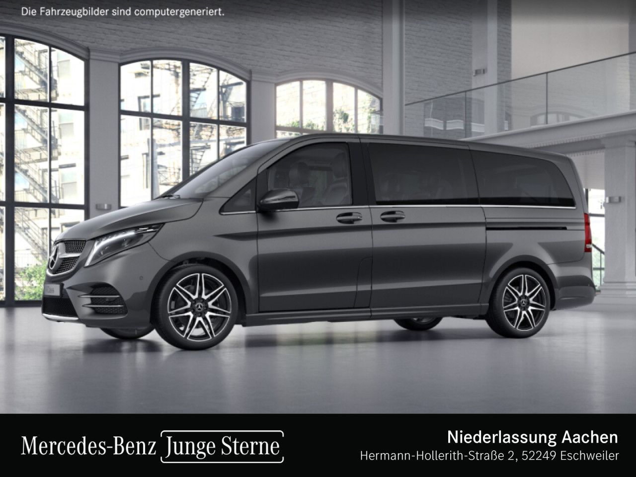 Mercedes-Benz V 250 2022 г. Серый, пробег 25185 км