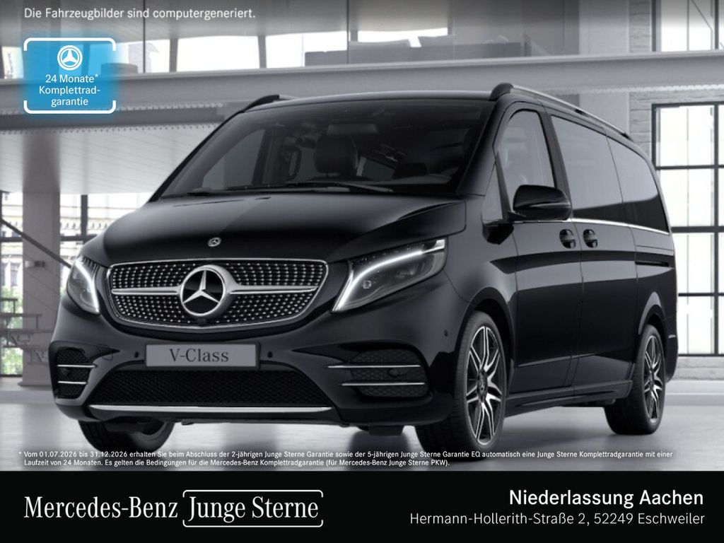 Mercedes-Benz V 300 2021 г. Чёрный, пробег 45636 км