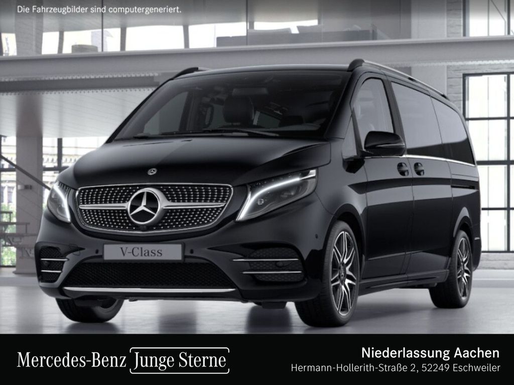 Mercedes-Benz V 300 2021 г. Чёрный, пробег 45636 км