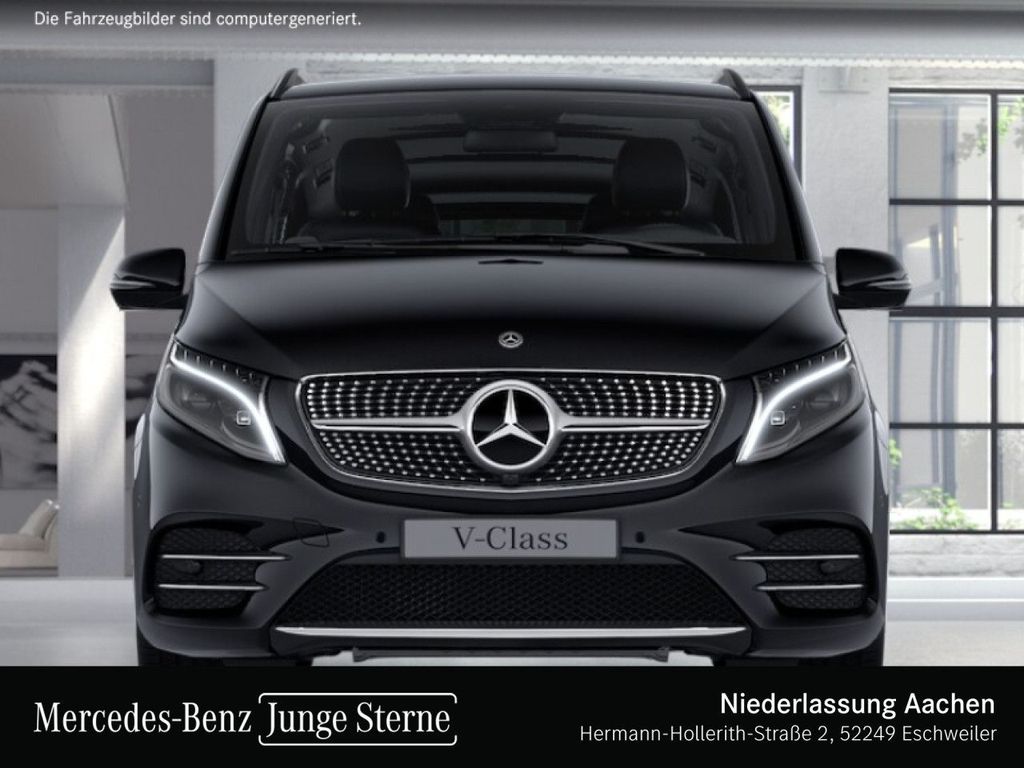 Mercedes-Benz V 300 2021 г. Чёрный, пробег 45636 км