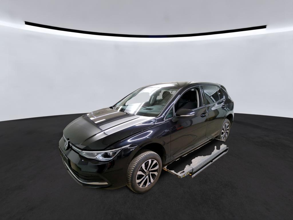 Volkswagen Golf 2023 г. Чёрный, пробег 46325 км