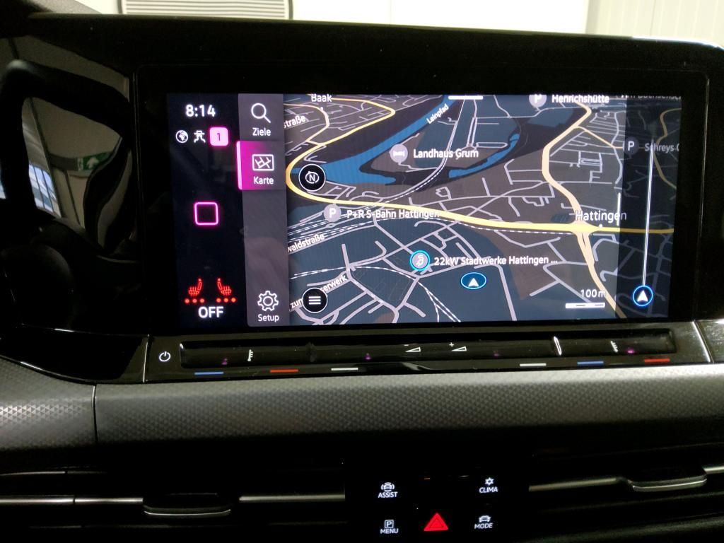 Volkswagen Golf 2023 г. Чёрный, пробег 46325 км