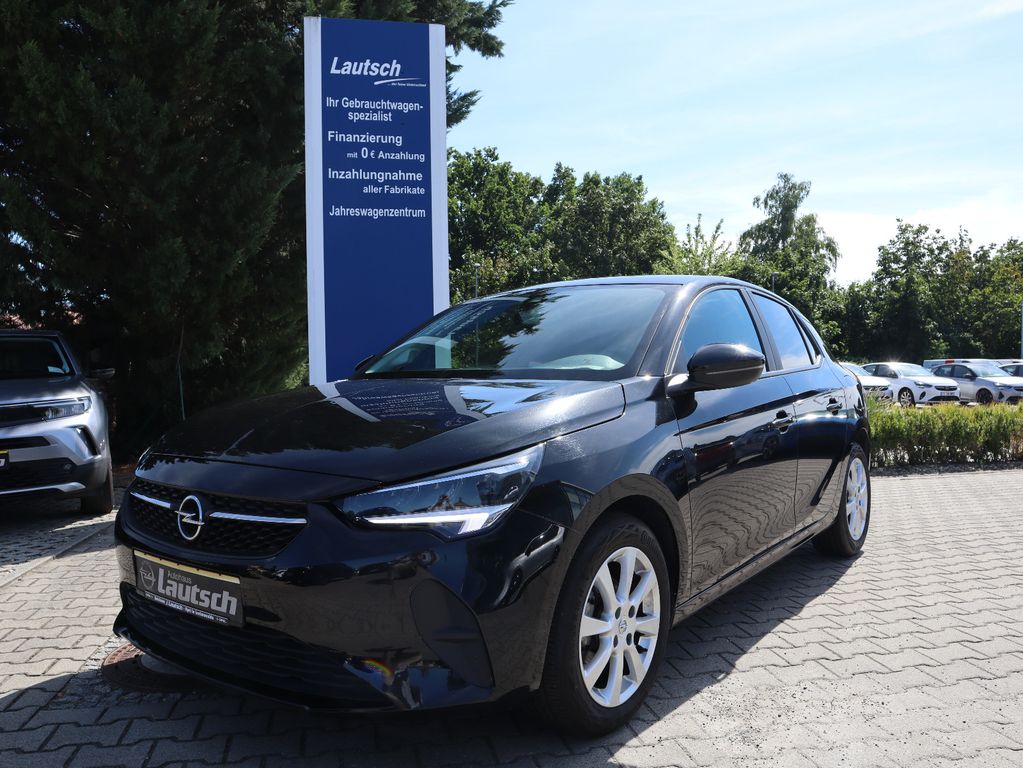 Opel Corsa 2021 г. Чёрный, пробег 29998 км