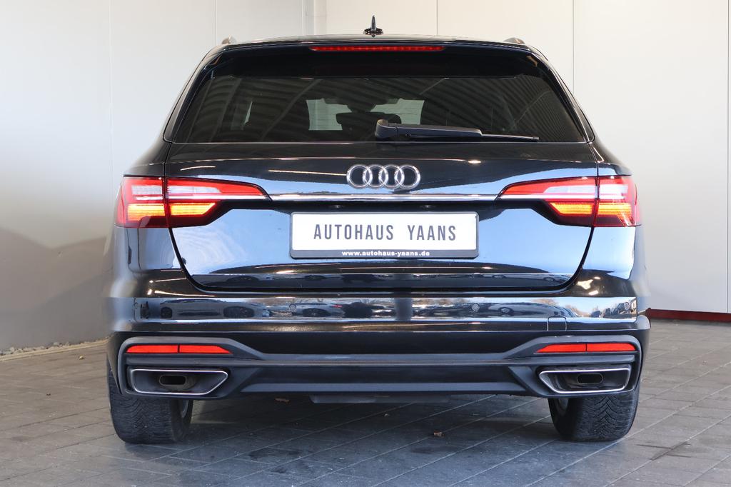 Audi A4 2022 г. Чёрный, пробег 57930 км