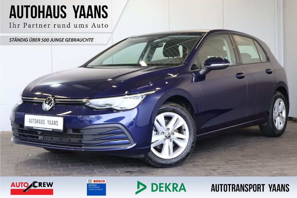 Volkswagen Golf 2021 г. Синий, пробег 44660 км