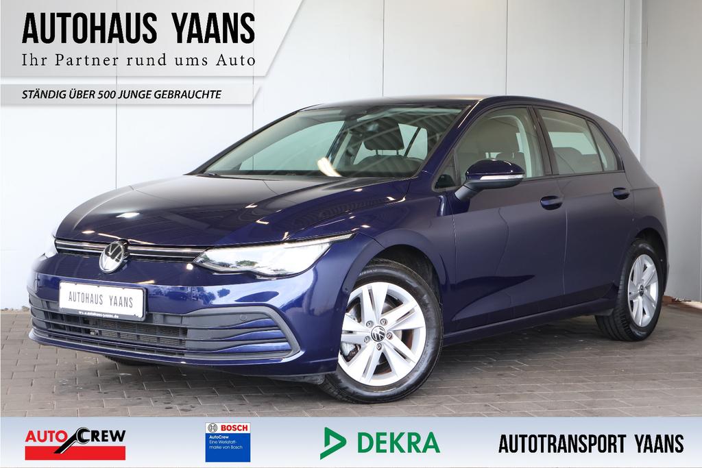 Volkswagen Golf 2022 г. Синий, пробег 46000 км