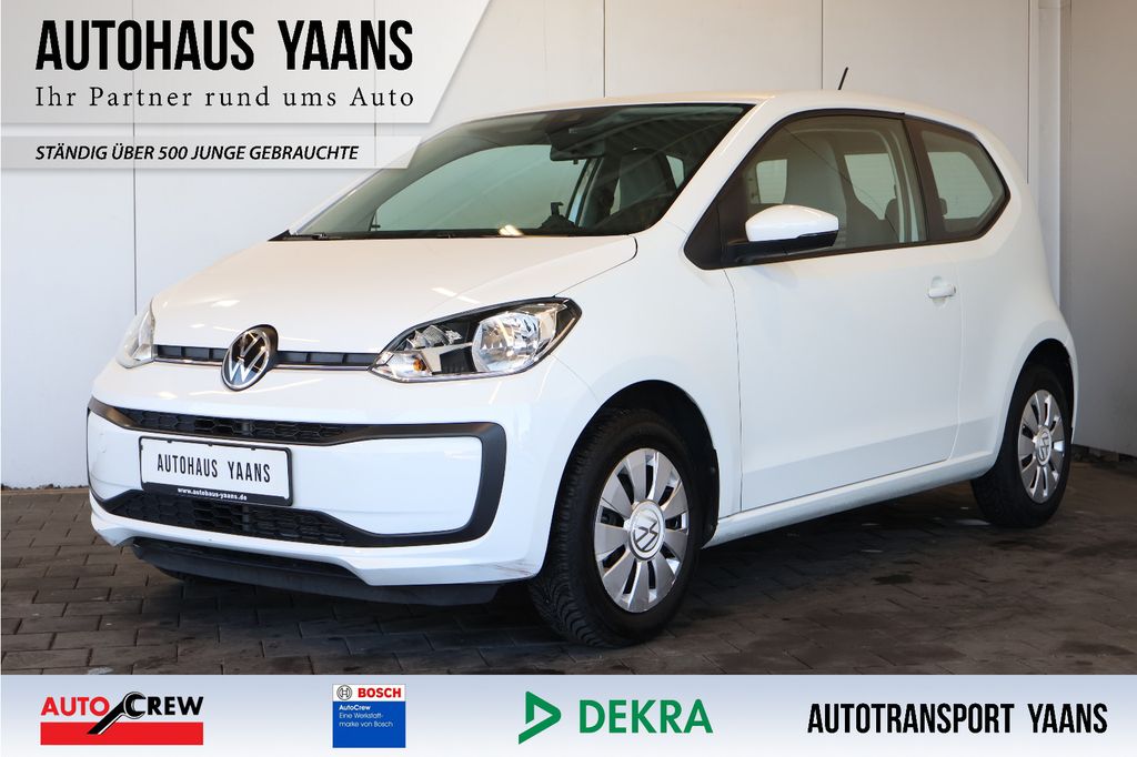 Volkswagen up! 2021 г. Белый, пробег 39950 км