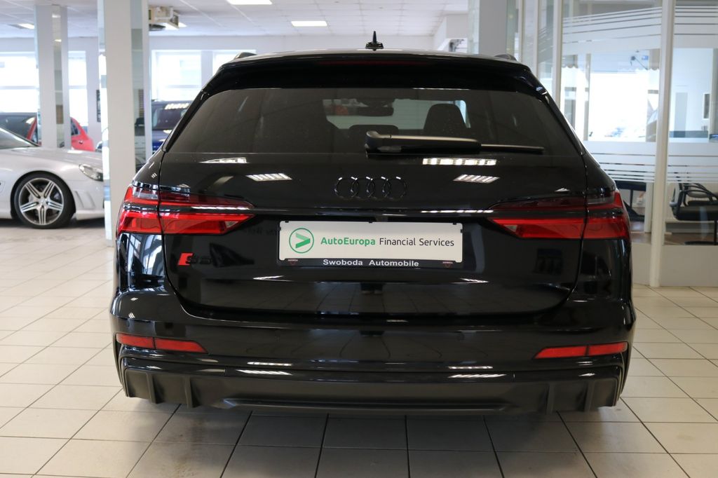 Audi S6 2023 г. Чёрный, пробег 52402 км