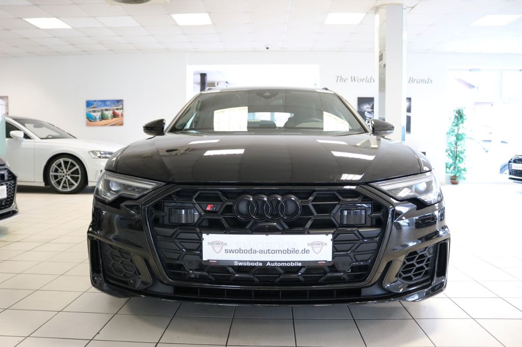 Audi S6 2023 г. Чёрный, пробег 52402 км