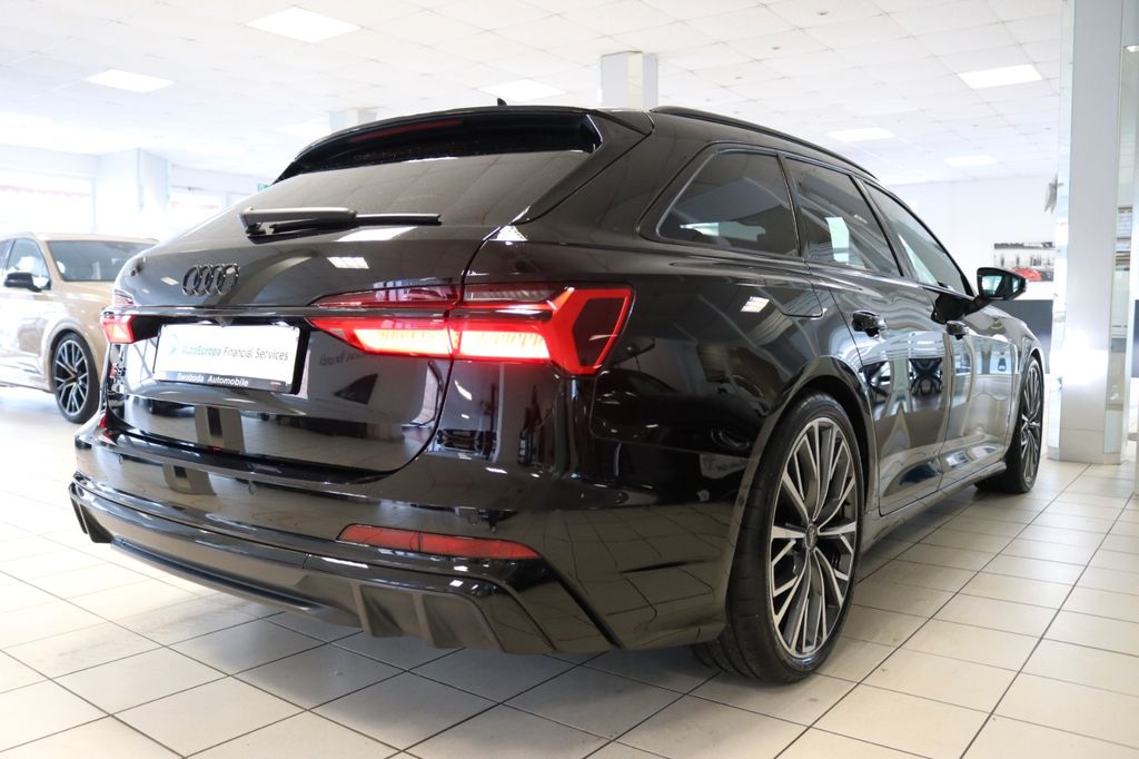 Audi S6 2023 г. Чёрный, пробег 52402 км