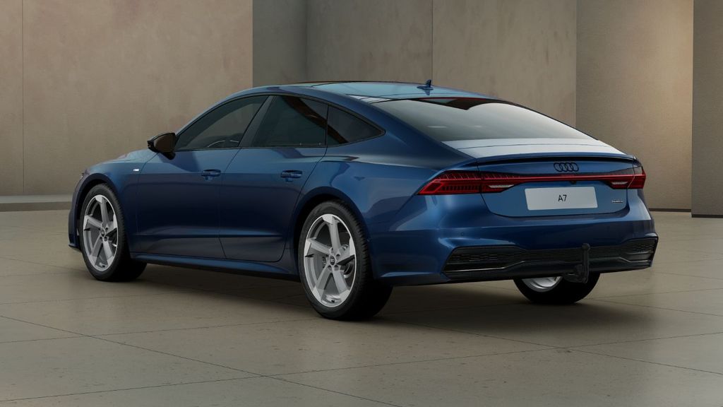 Audi A7 2025 г. Синий, пробег 17272 км