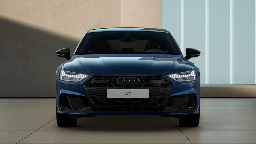 Audi A7 2025 г. Синий, пробег 17272 км