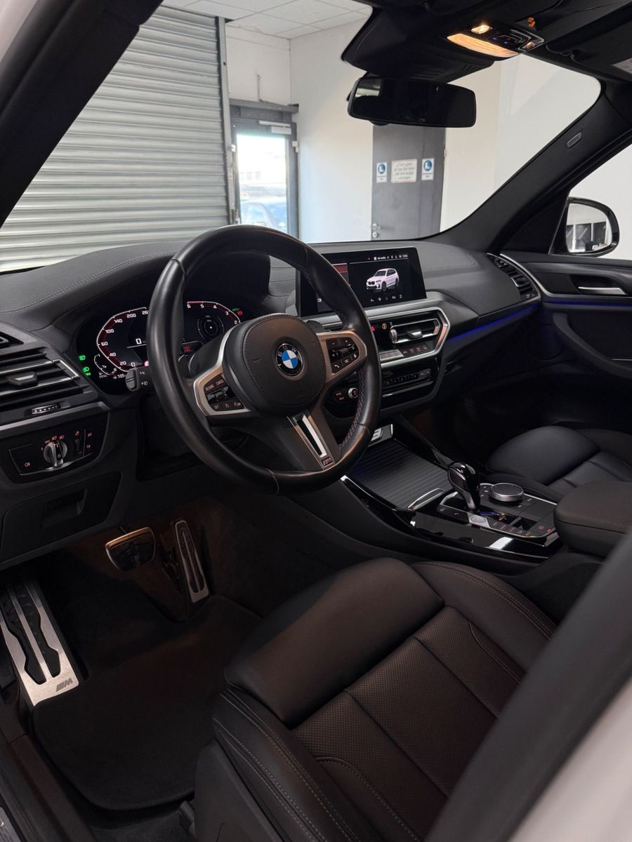 BMW X3 2023 г. Белый, пробег 31650 км