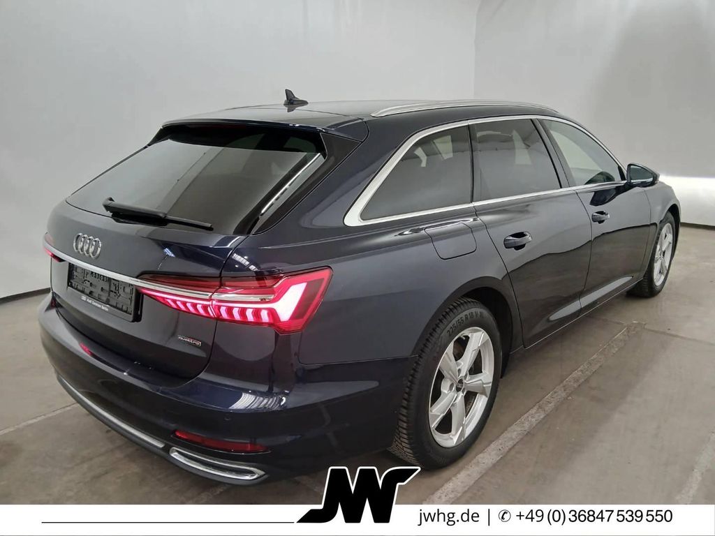 Audi A6 2023 г. Синий, пробег 49700 км