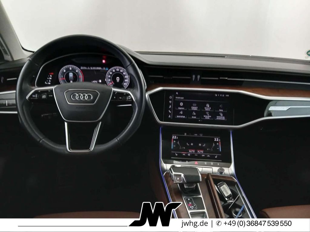 Audi A6 2023 г. Синий, пробег 49700 км
