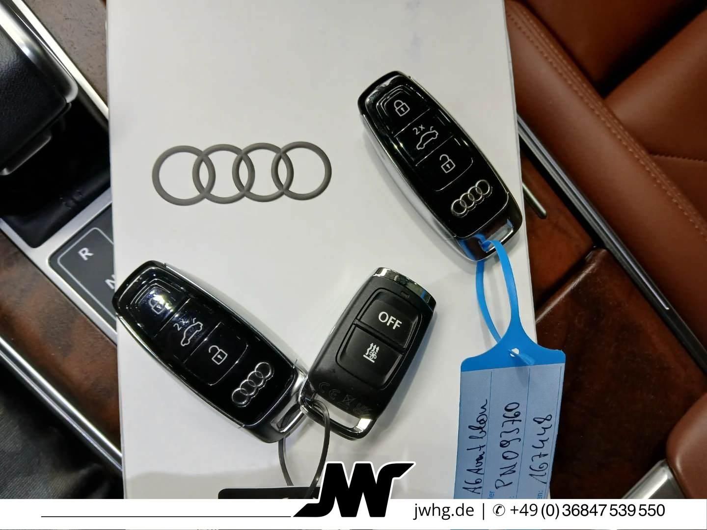 Audi A6 2023 г. Синий, пробег 49700 км