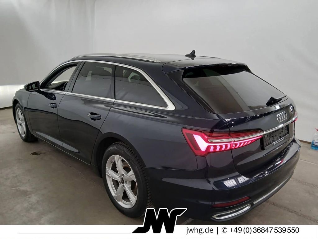 Audi A6 2023 г. Синий, пробег 49700 км