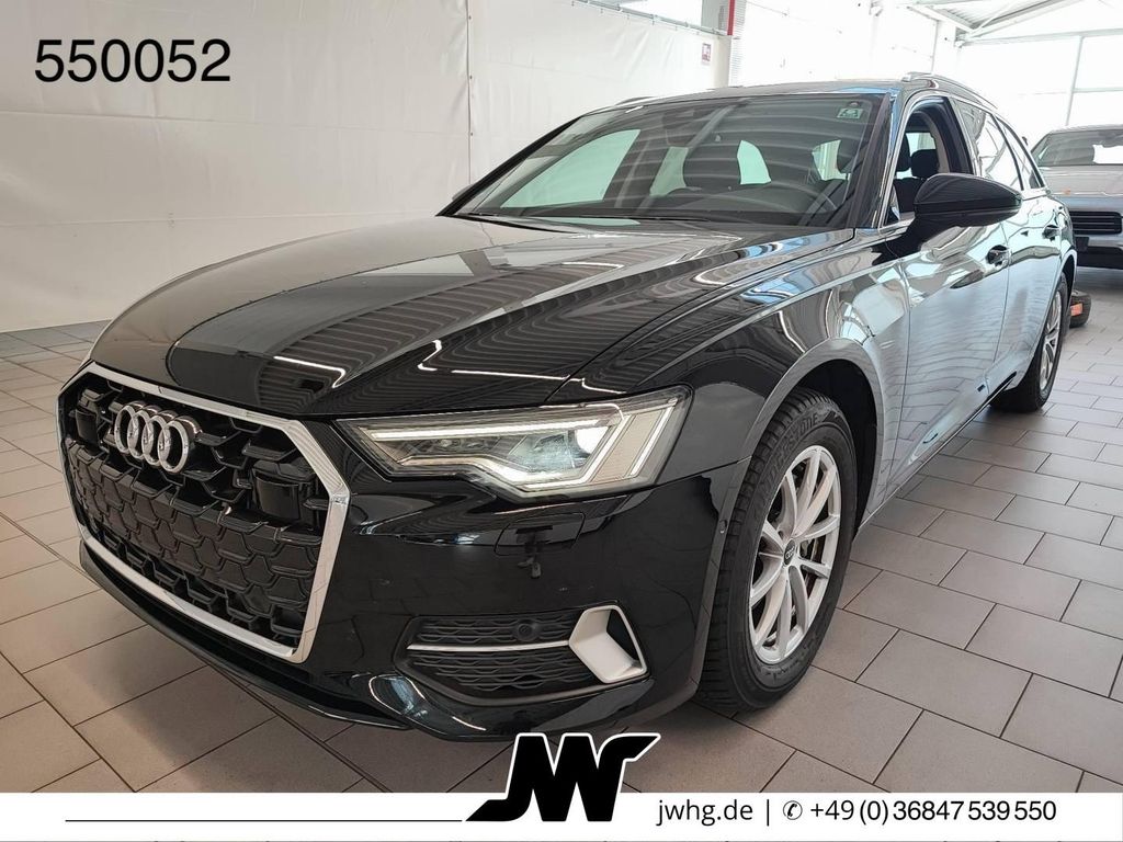 Audi A6 2024 г. Чёрный, пробег 25600 км