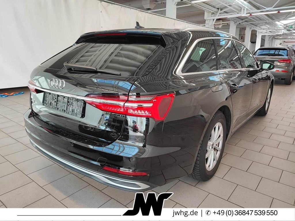 Audi A6 2024 г. Чёрный, пробег 25600 км