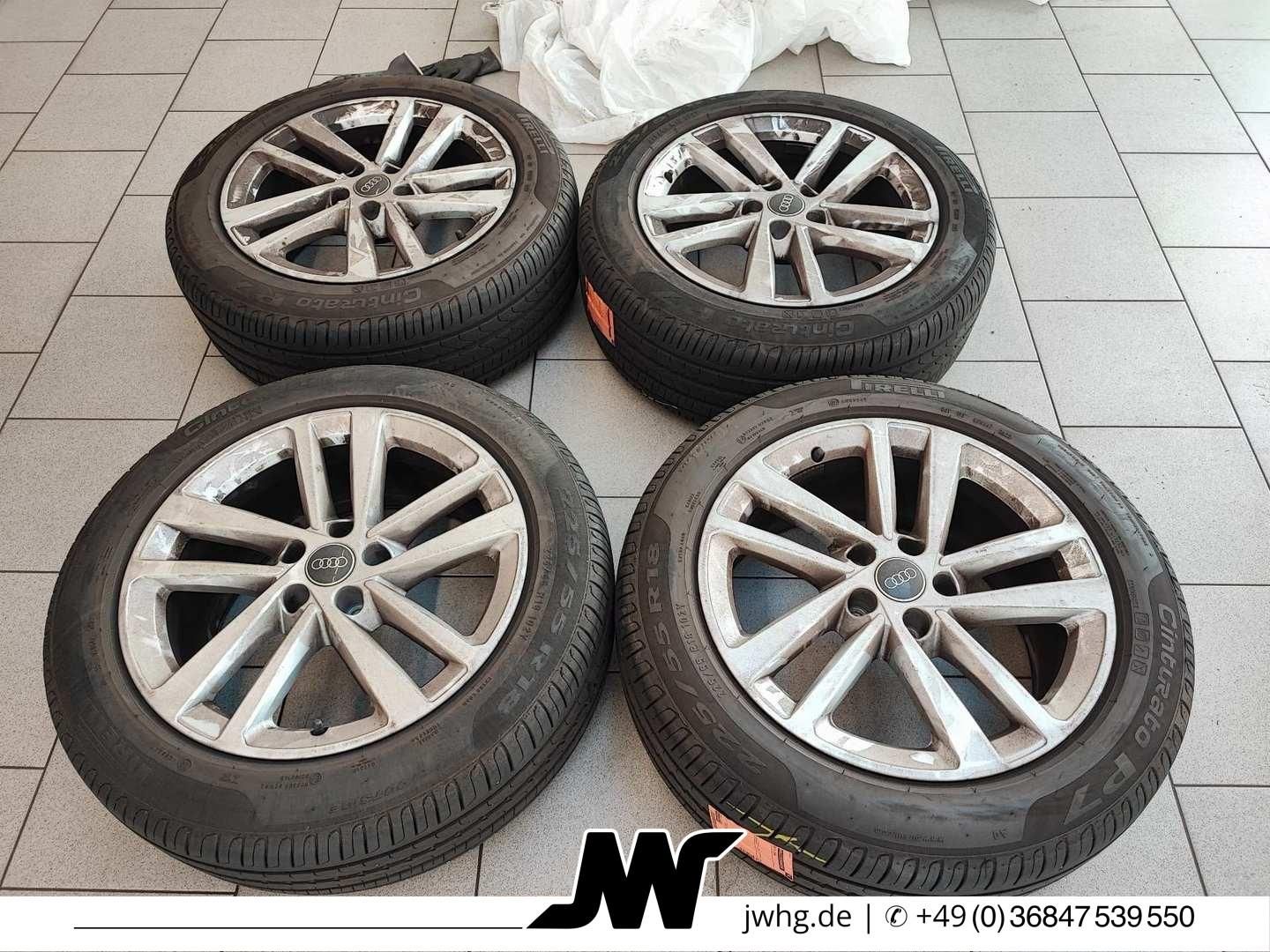 Audi A6 2024 г. Чёрный, пробег 25600 км