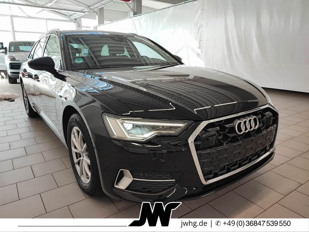 Audi A6 2024 г. Чёрный, пробег 25600 км