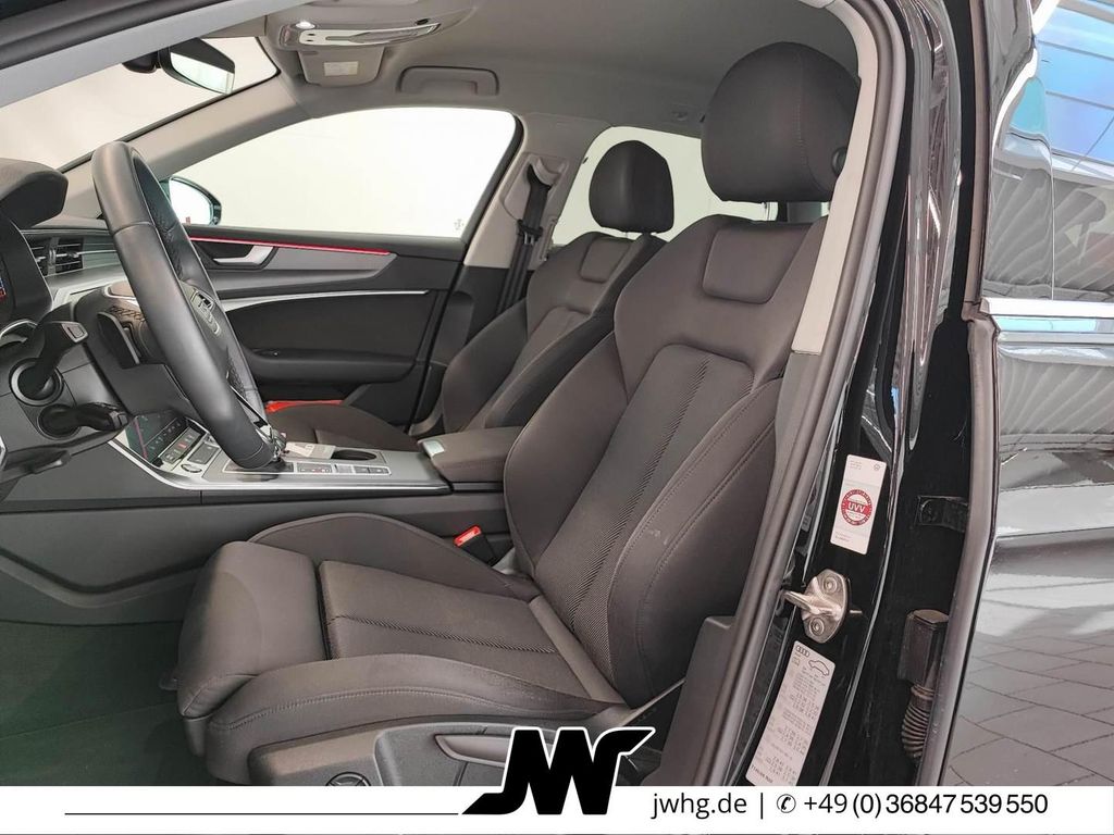Audi A6 2024 г. Чёрный, пробег 25600 км