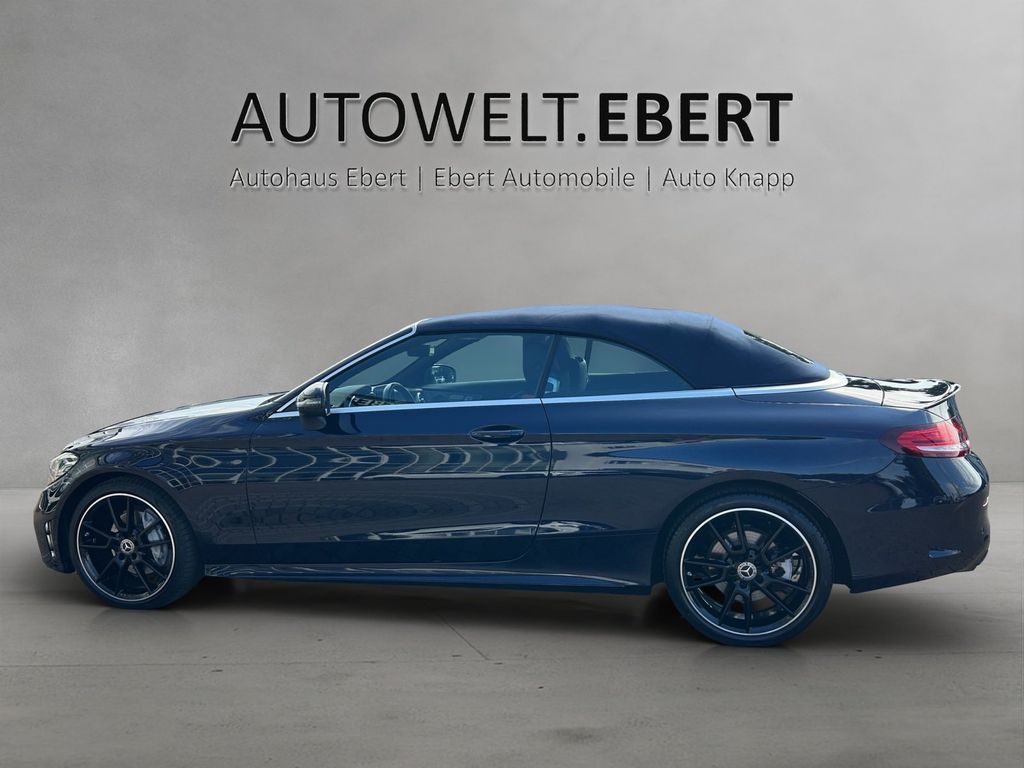 Mercedes-Benz C 180 2022 г. Синий, пробег 48104 км