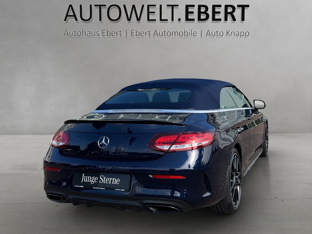 Mercedes-Benz C 180 2022 г. Синий, пробег 48104 км