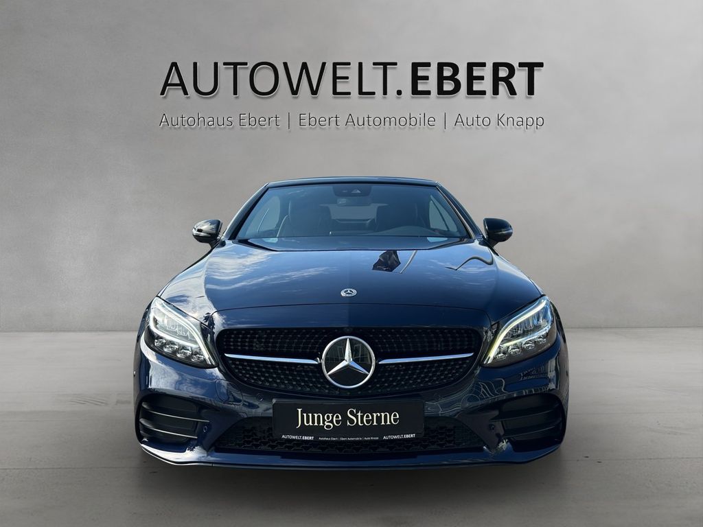 Mercedes-Benz C 180 2022 г. Синий, пробег 48104 км