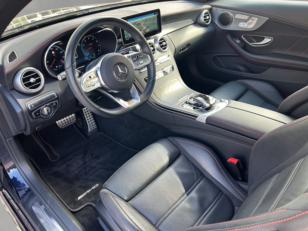 Mercedes-Benz C 180 2022 г. Синий, пробег 48104 км