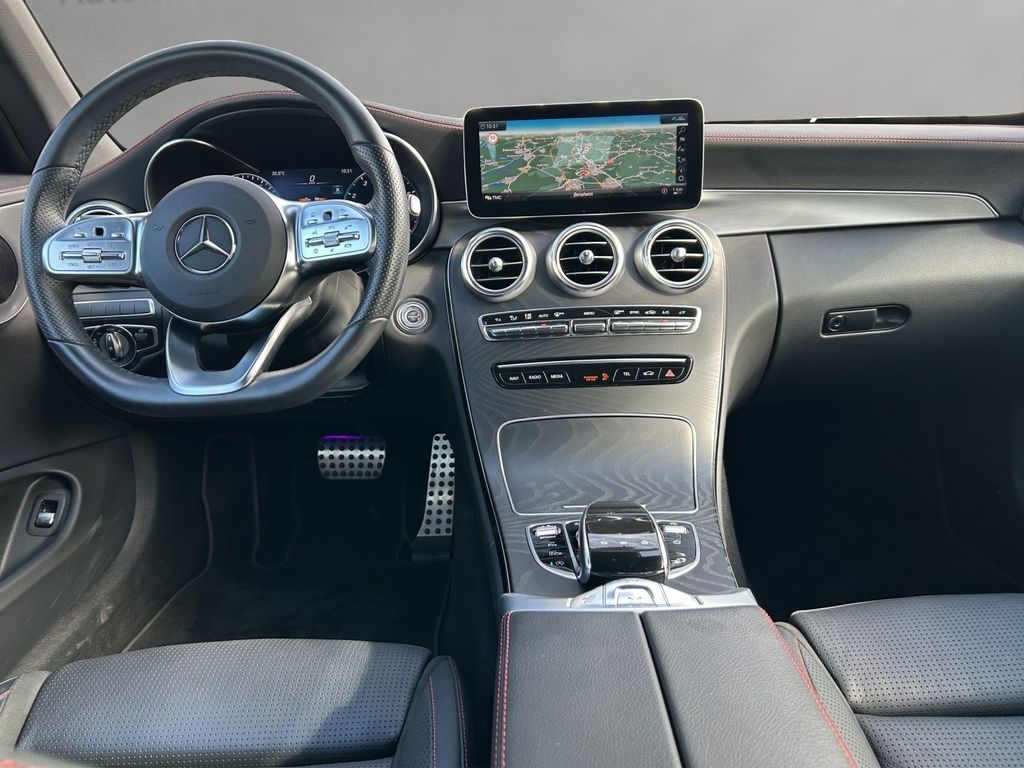 Mercedes-Benz C 180 2022 г. Синий, пробег 48104 км