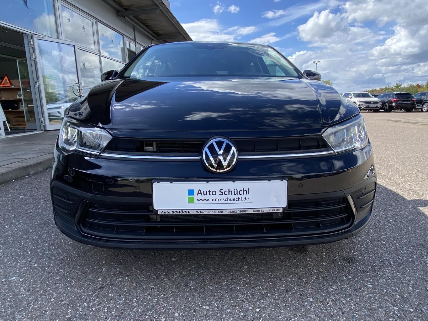 Volkswagen Polo 2023 г. Чёрный, пробег 41782 км
