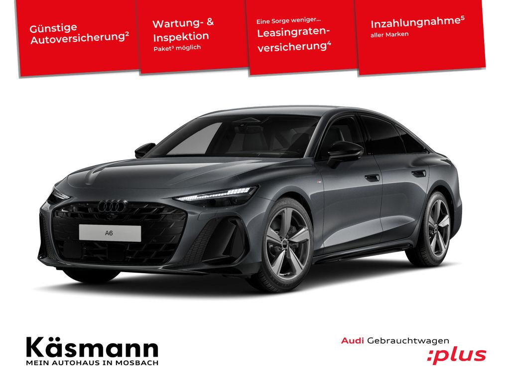 Audi A6 2026 г. Серый, пробег 24691 км