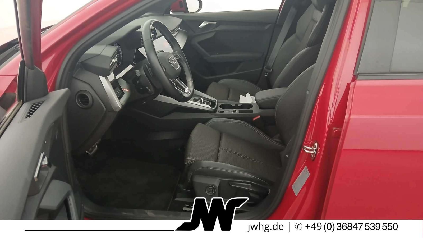 Audi A3 2022 г. Красный, пробег 29800 км