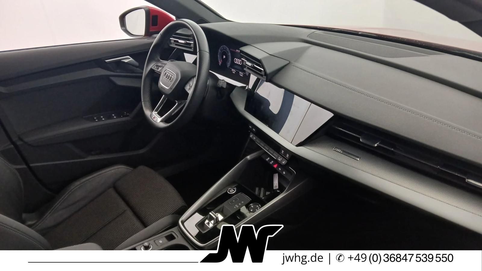 Audi A3 2022 г. Красный, пробег 29800 км