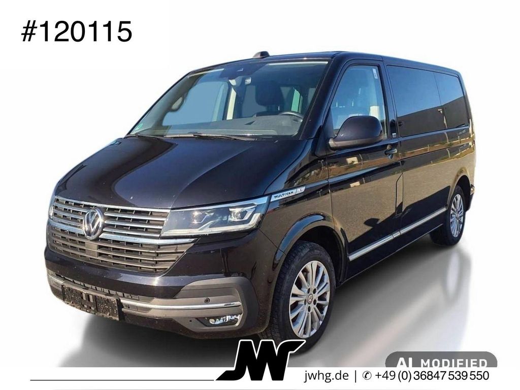 Volkswagen T6 MULTIVAN 2022 г. Чёрный, пробег 60000 км