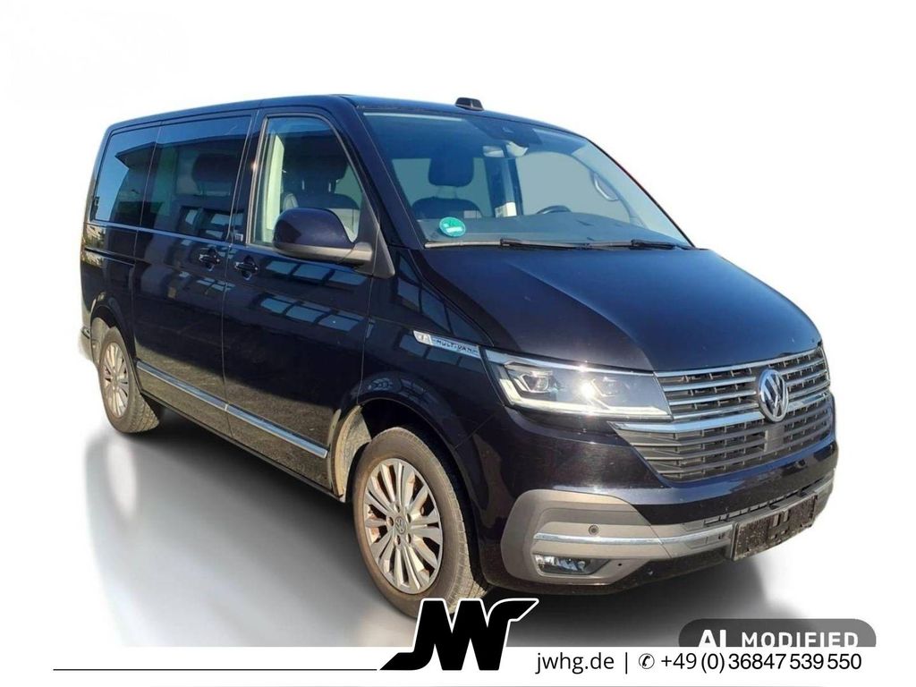 Volkswagen T6 MULTIVAN 2022 г. Чёрный, пробег 60000 км