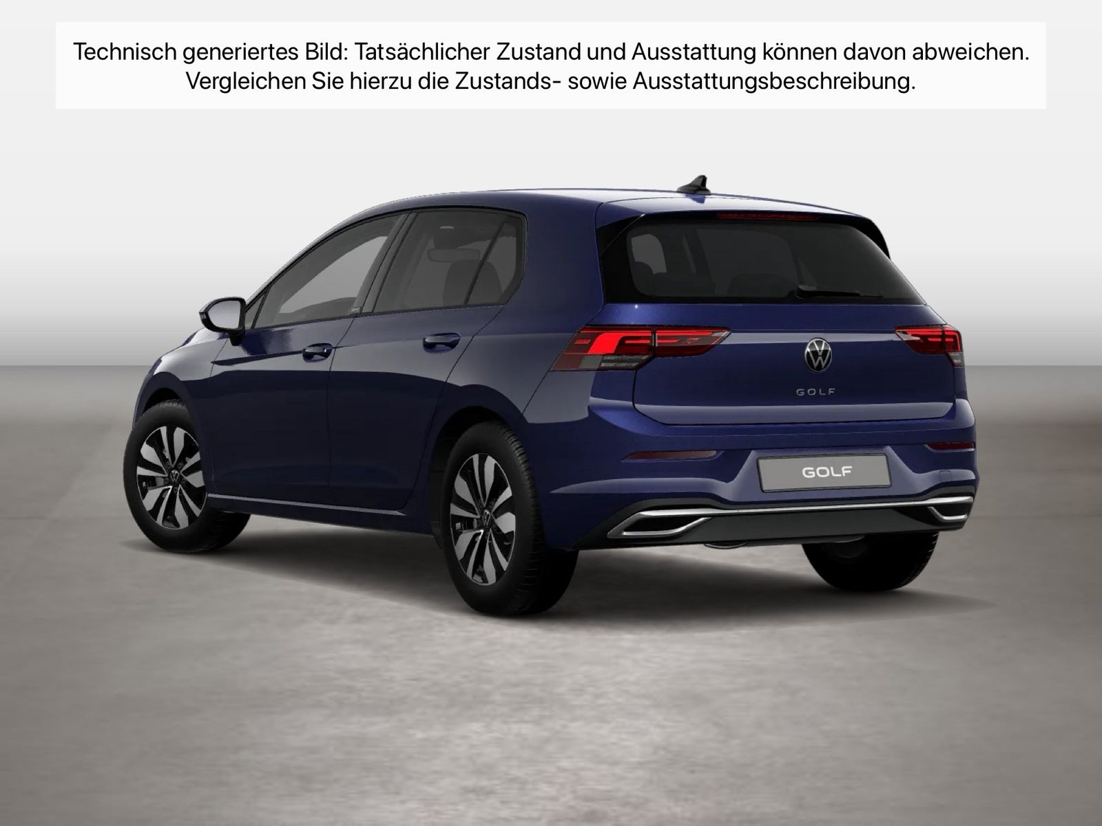 Volkswagen Golf 2023 г. Синий, пробег 30884 км