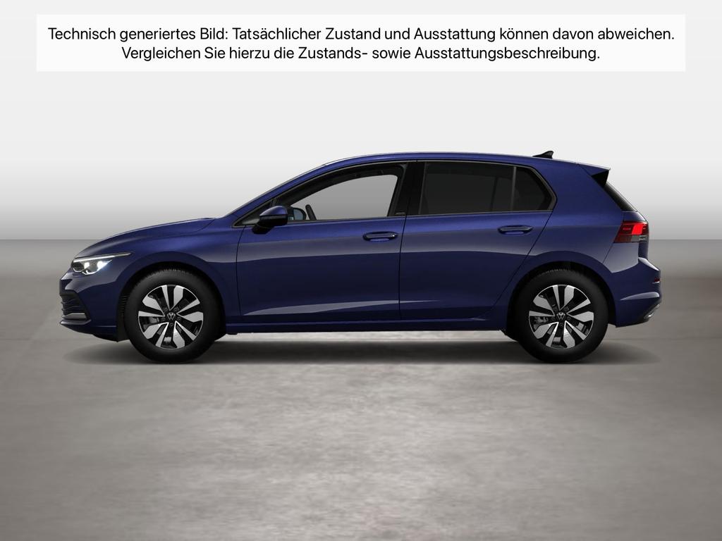 Volkswagen Golf 2023 г. Синий, пробег 30884 км