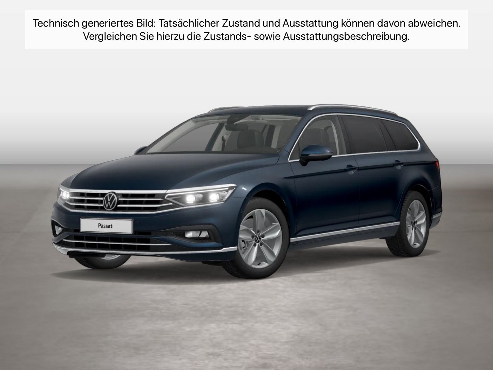 Volkswagen PASSAT VARIANT 2023 г. Синий, пробег 41037 км