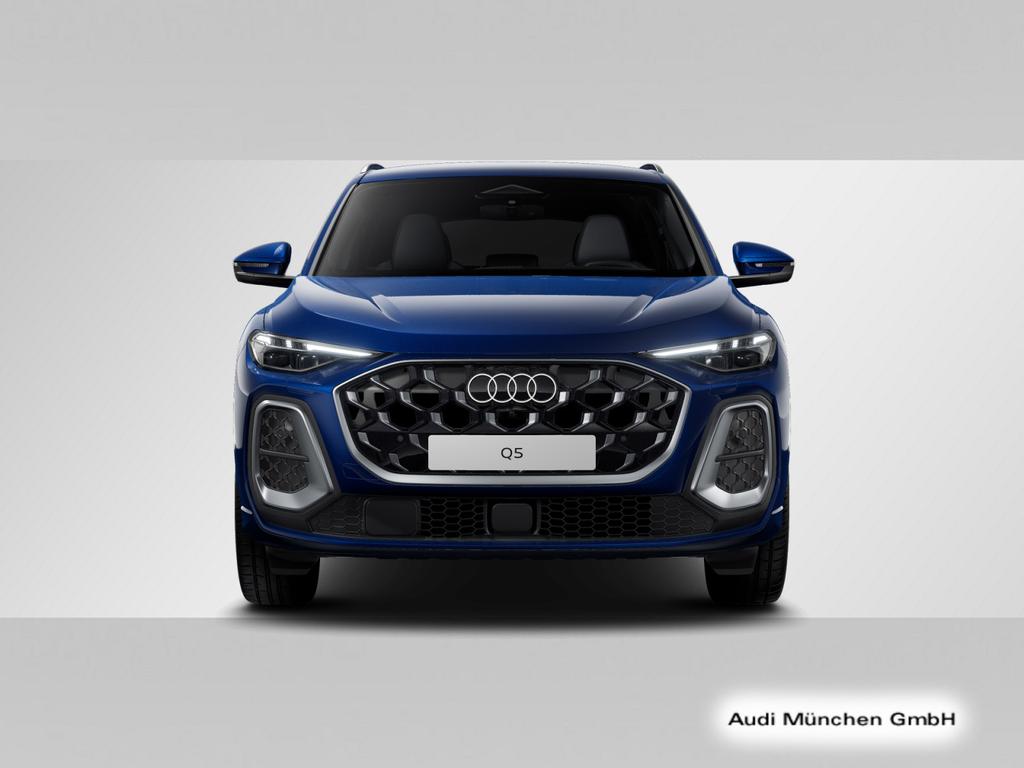 Audi Q5 2024 г. Синий, пробег 14372 км