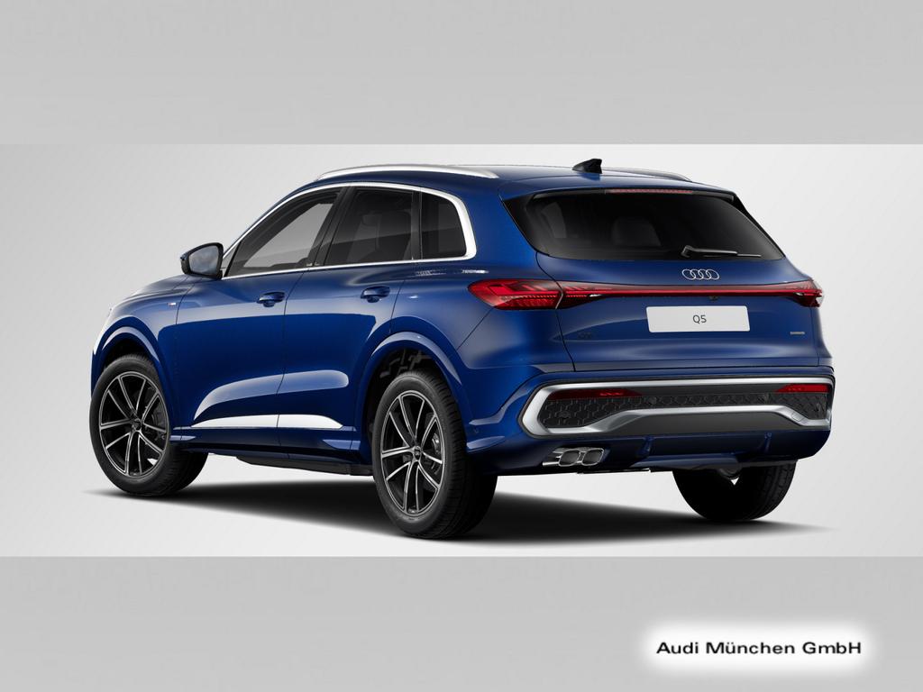 Audi Q5 2024 г. Синий, пробег 14372 км
