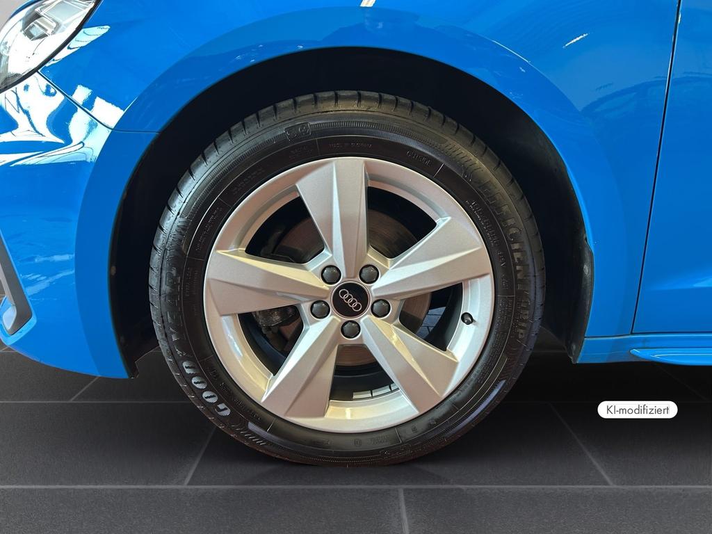 Audi A1 2022 г. Синий, пробег 51917 км