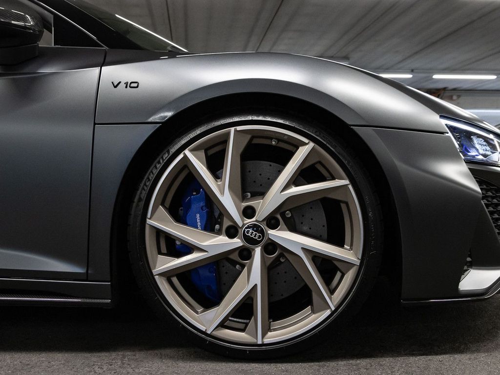 Audi R8 2023 г. Серый, пробег 21659 км