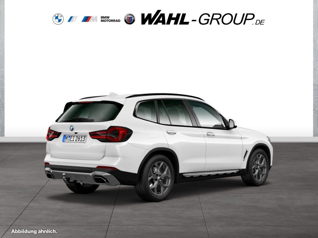 BMW X3 2023 г. Белый, пробег 47550 км