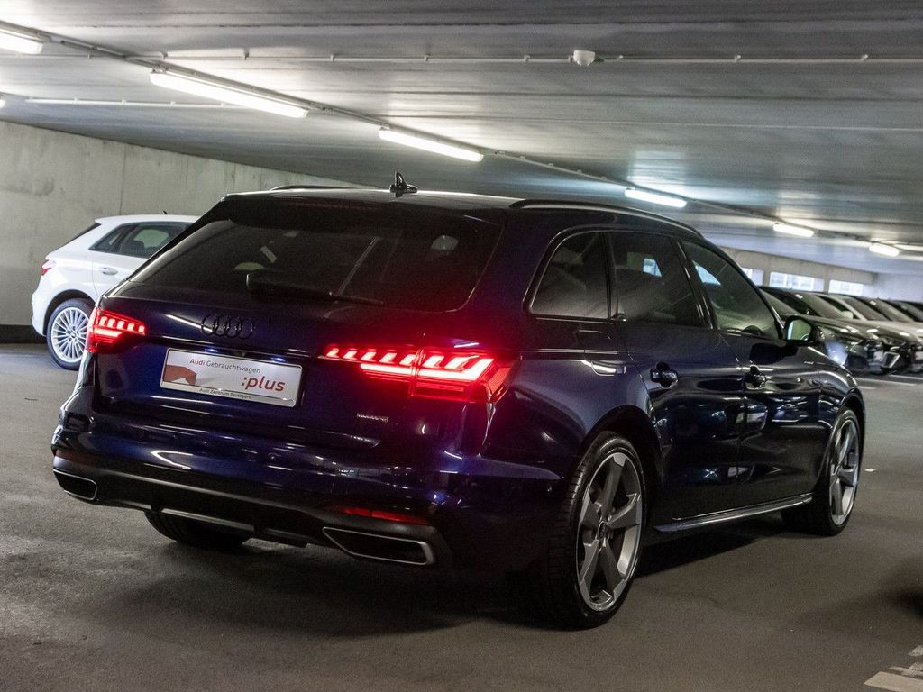 Audi A4 2024 г. Синий, пробег 32912 км